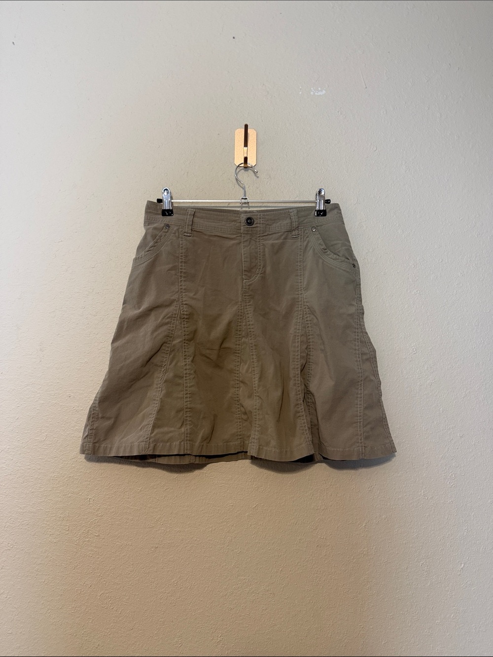 Kuhl Splash skirt khaki Size 8